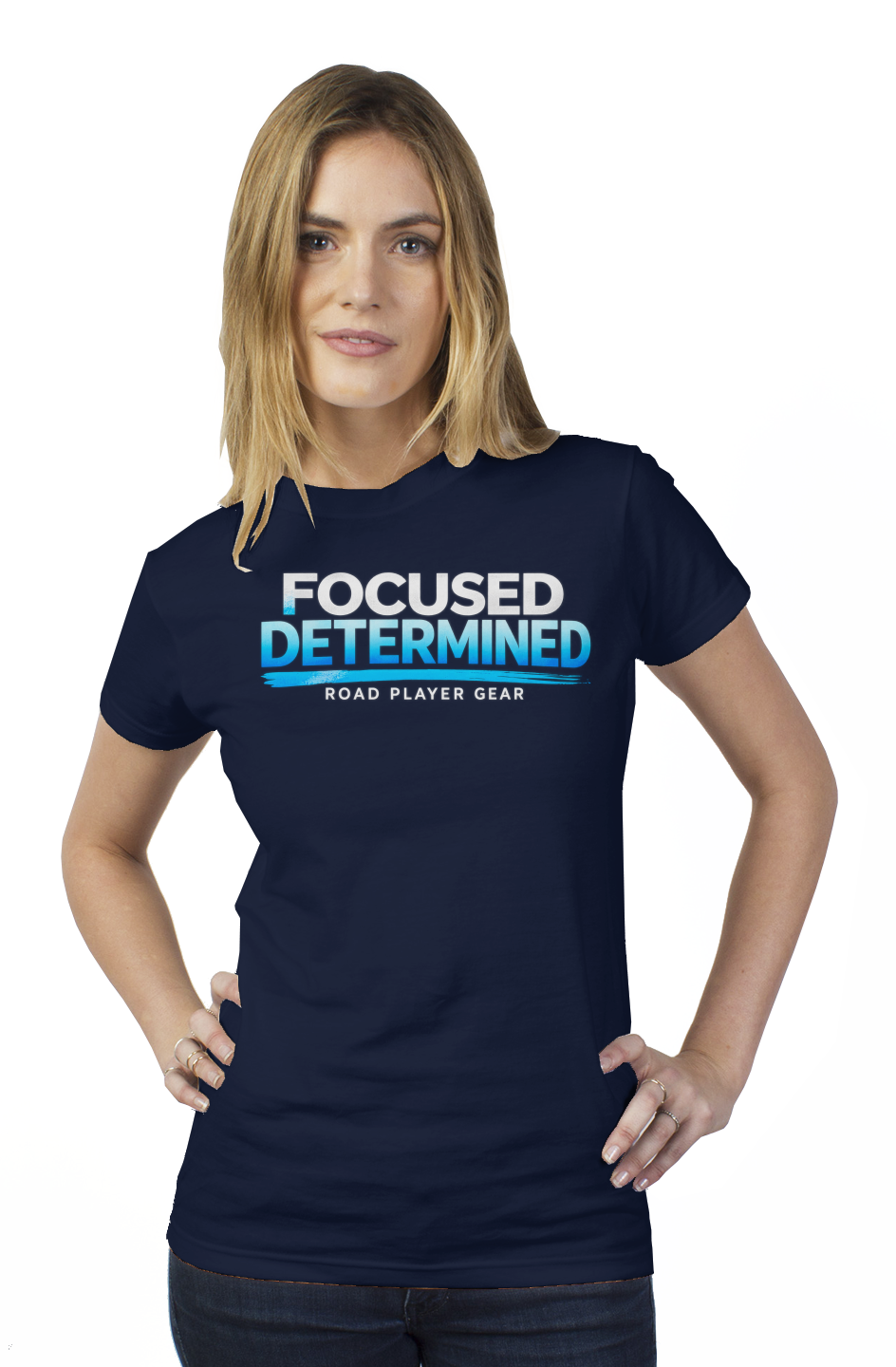 Focused Determined Womens t shirt