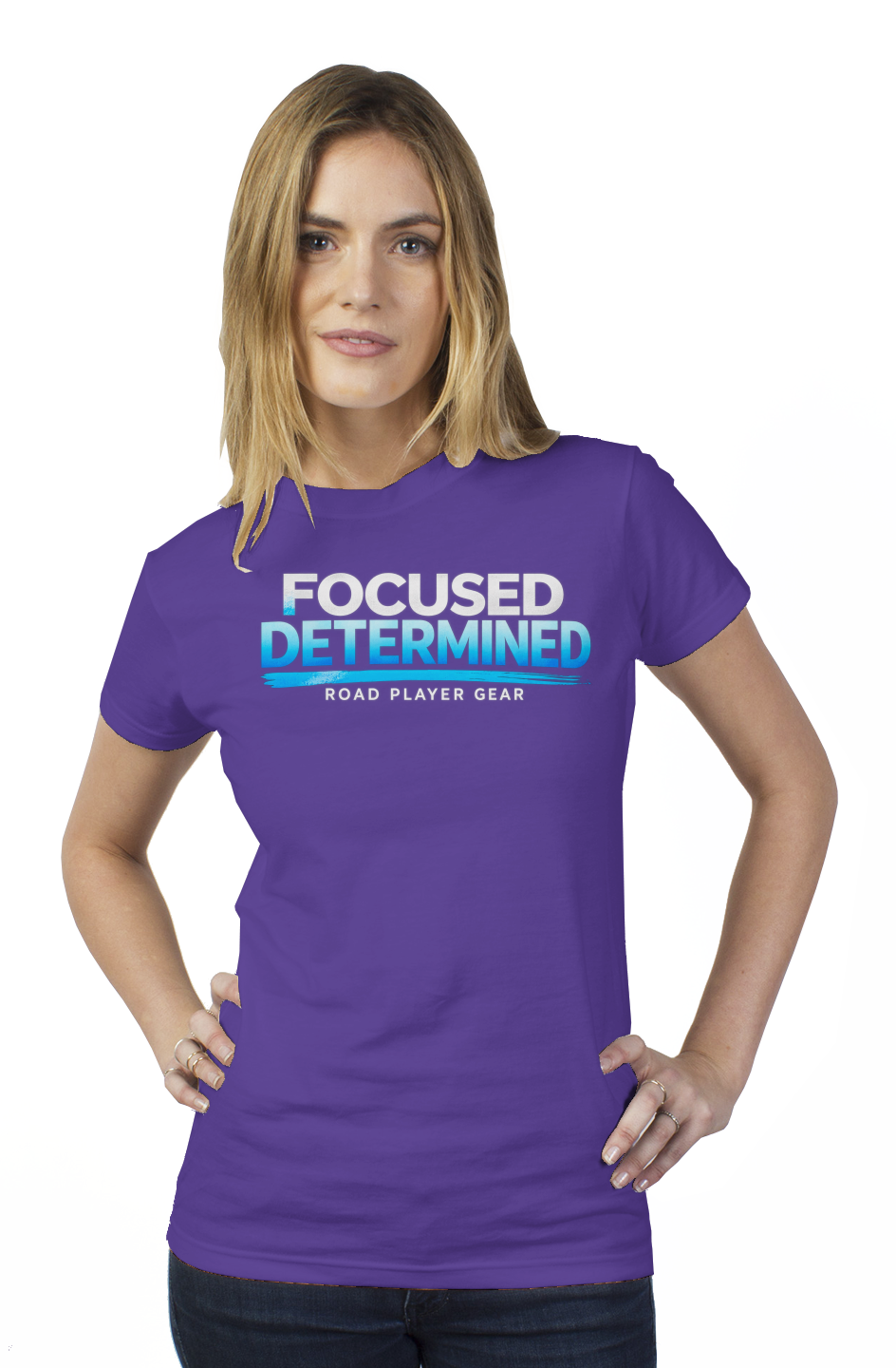 Focused Determined Womens t shirt
