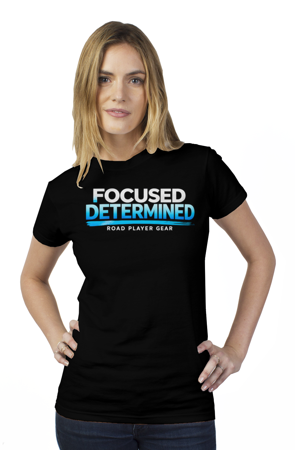 Focused Determined Womens t shirt