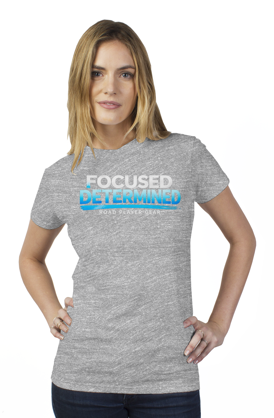 Focused Determined Womens t shirt