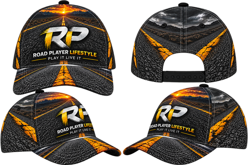 Road Player Billiards All-over Print Baseball Cap