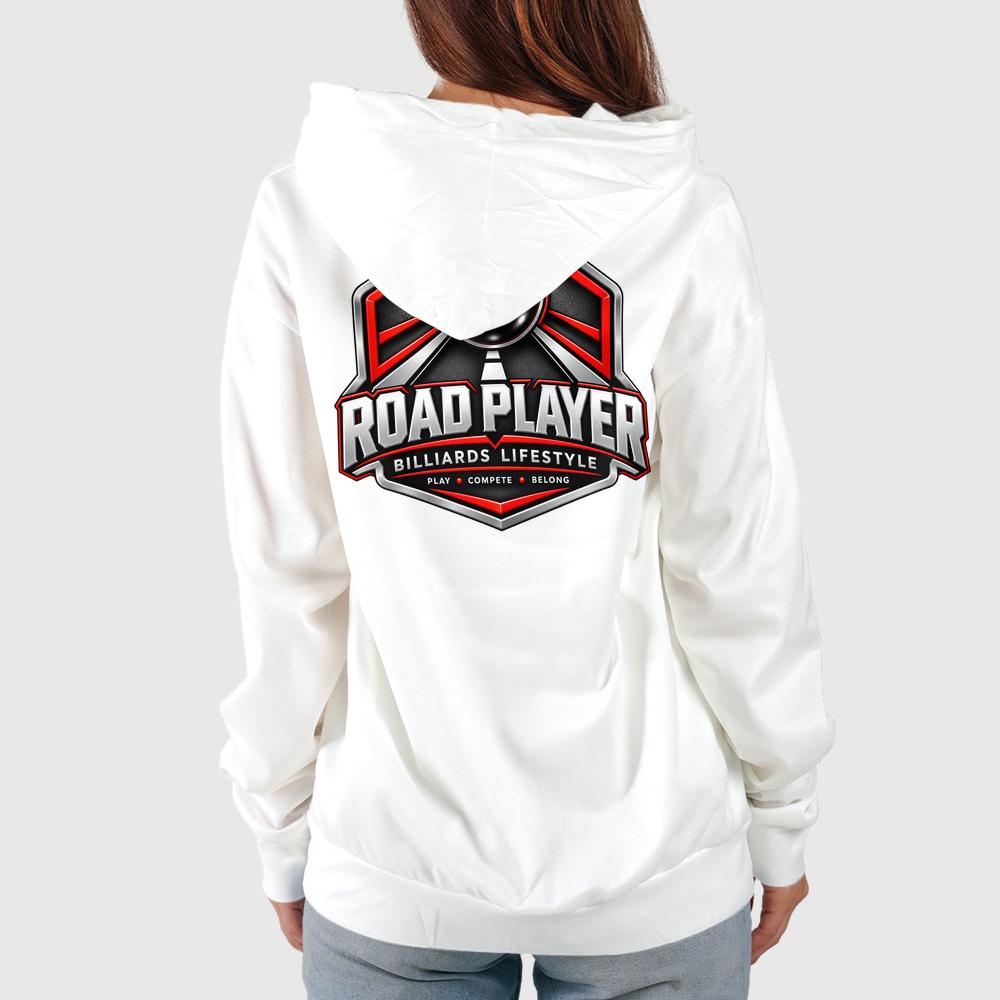 Road Player Billiards Unisex Zip Hoodie