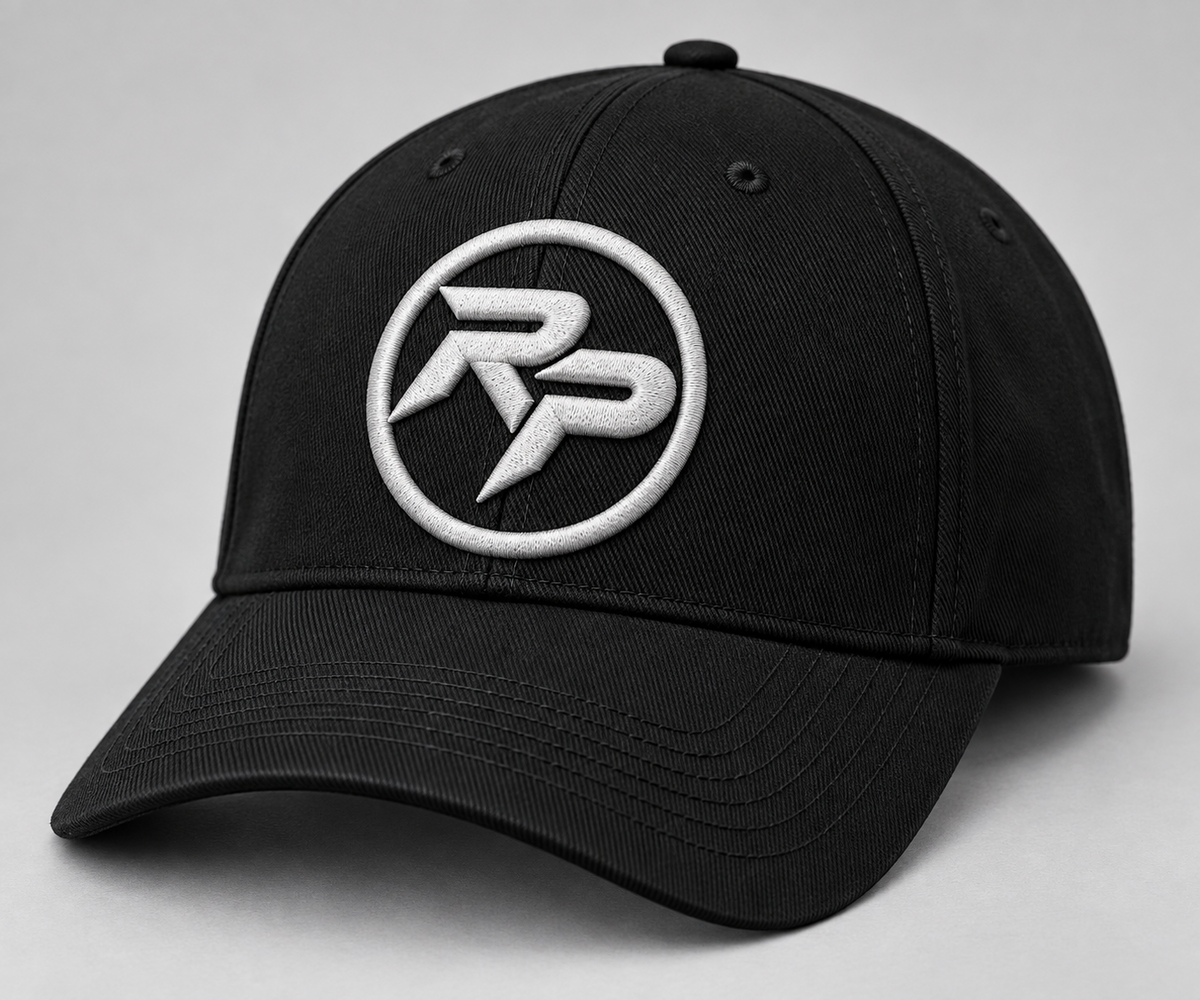 Silver Road Player Logo 3D Puff Embroidered Cap