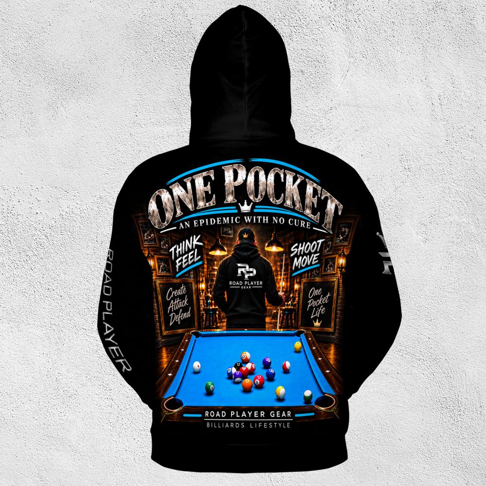 Road Player Gear One Pocket Lightweight Zip Hoodie