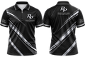 Road Player lightweight billiards zip  polo shirt for pool players